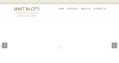 Desktop Screenshot of janetbilotti.com